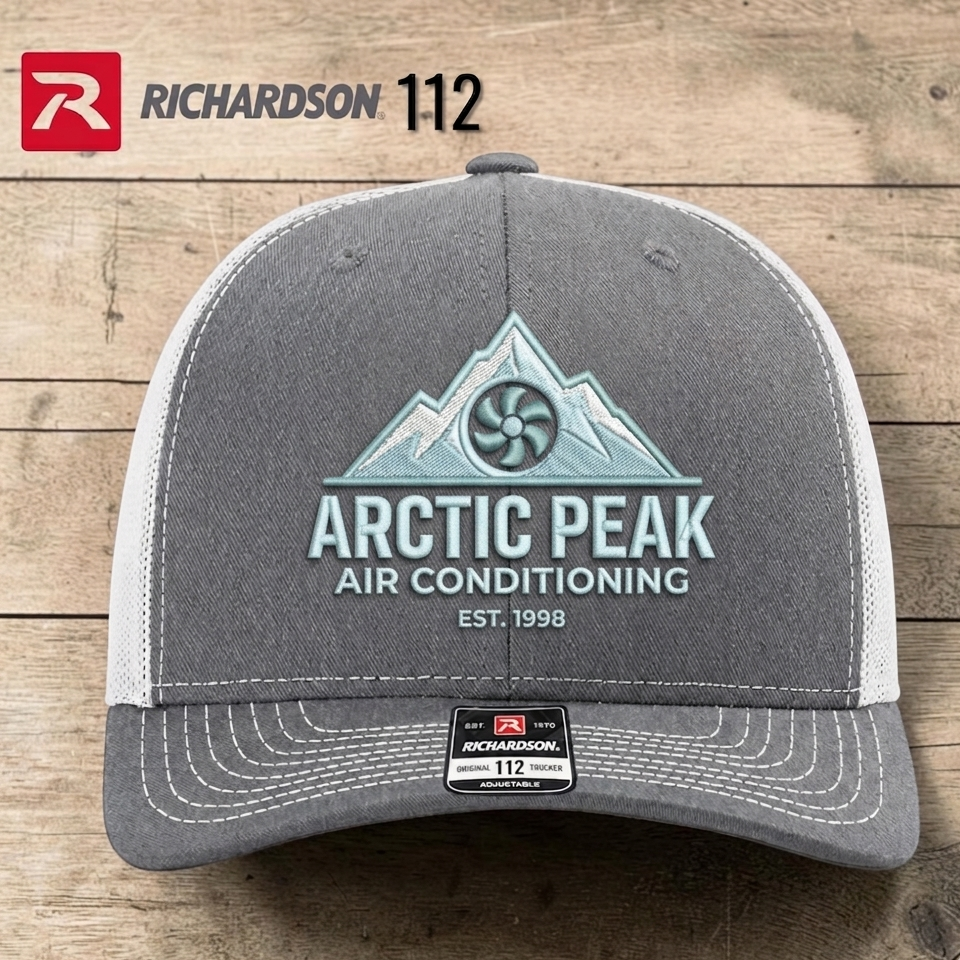 Custom Embroidered Hat by Anchor Point Threads