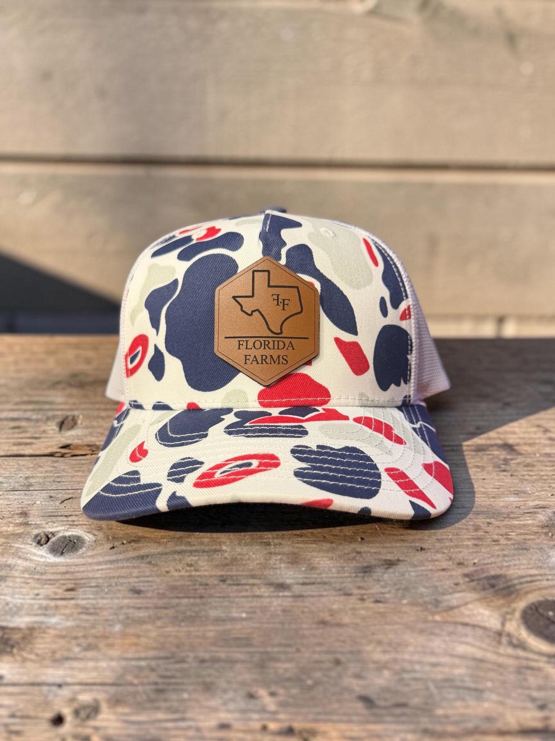 Custom Leather Patch Hats by Anchor Point Threads