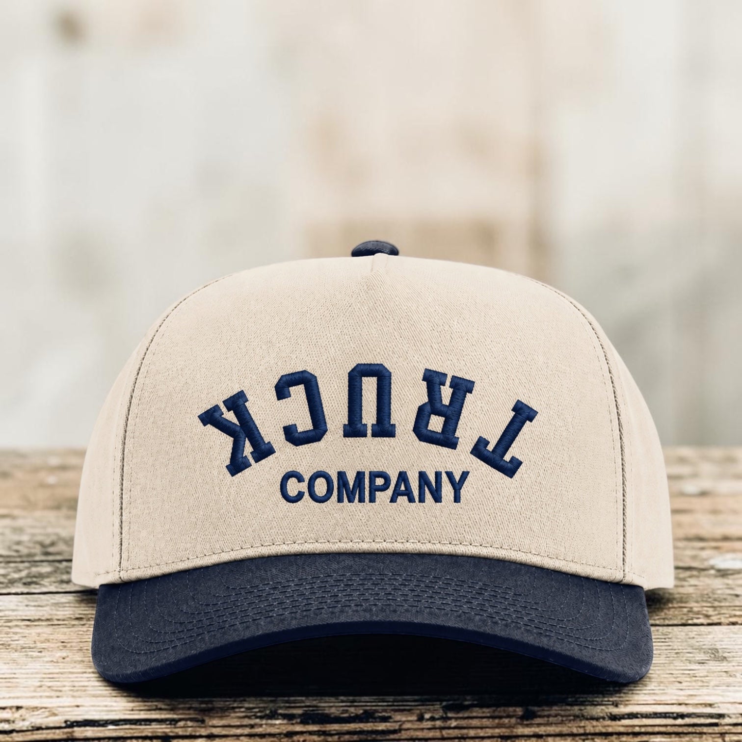 Upside Down Truck Company Hat by Anchor Point Threads