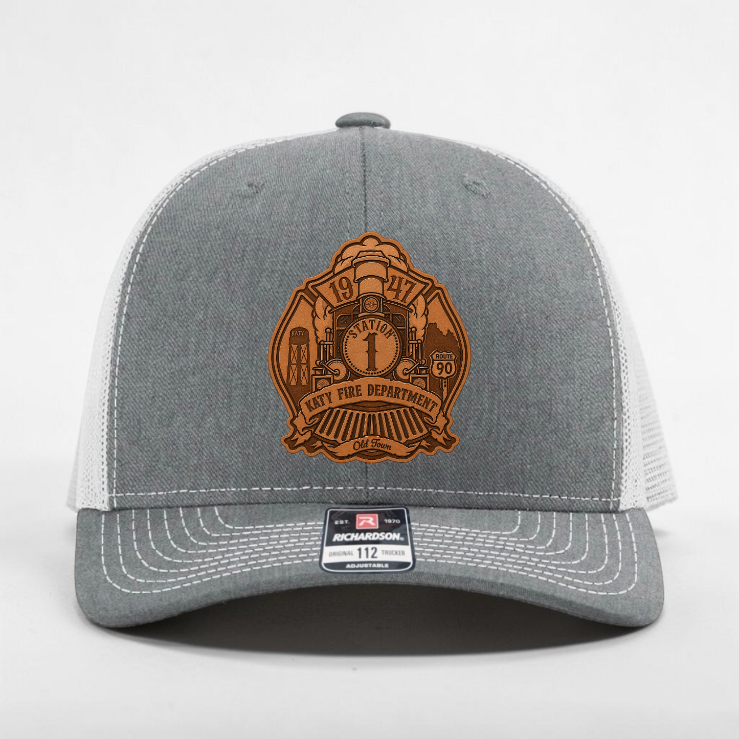 Custom Leather Patch Hats